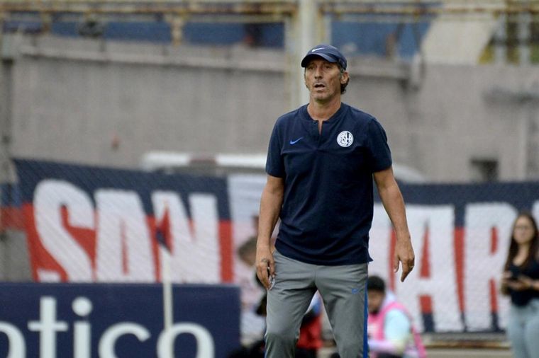 Troglio fue claro tras el empate con Atlético Tucumán. Foto: Télam