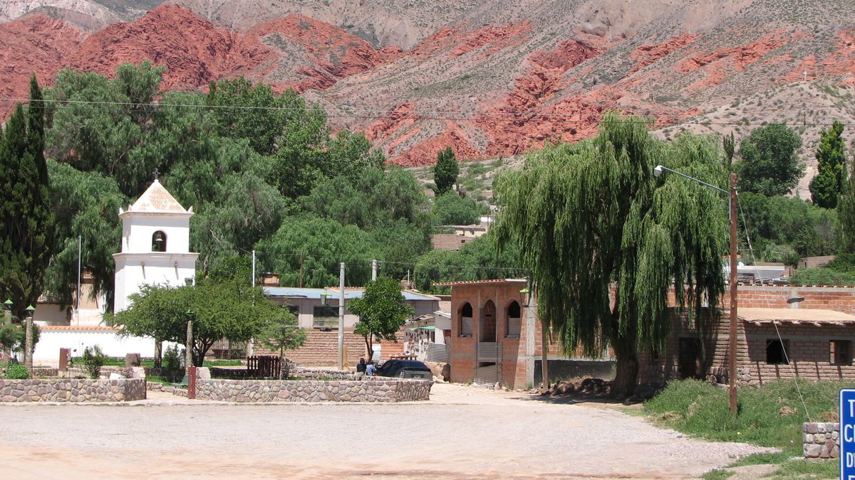 En la Quebrada de Humahuaca hay un pueblo donde el arte colonial sigue mirando a la sierra