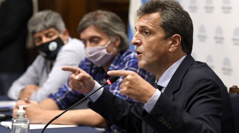 Sergio Massa estará a cargo de la corrección. Foto: Télam
