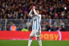 Lionel Messi quedó en el tercer lugar como mejor jugador del mundo según la IFHHS Foto: Télam