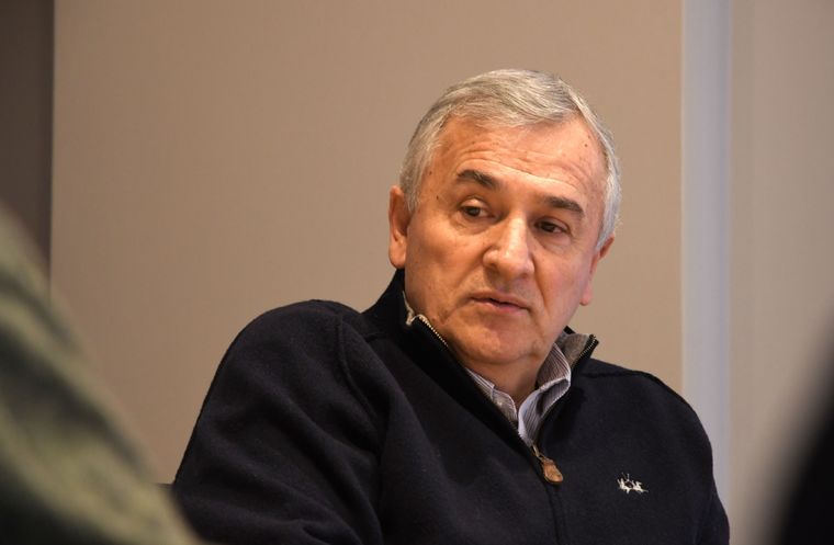 El gobernador jujeño y precandidato a vicepresidente, Gerardo Morales Foto: Rodrigo DAngelo / MDZ