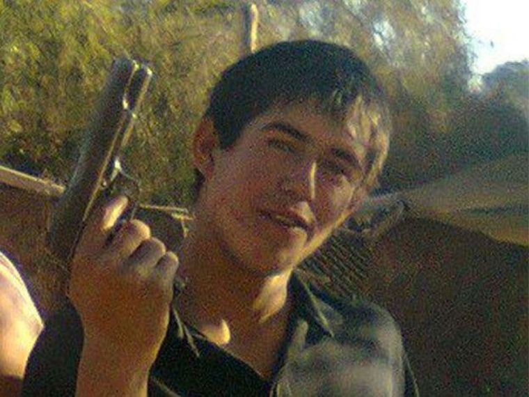 Otros tiempos Abrego es muy joven y no tiene causas pendientes con la Ley. Esta imágen es de otras épocas.