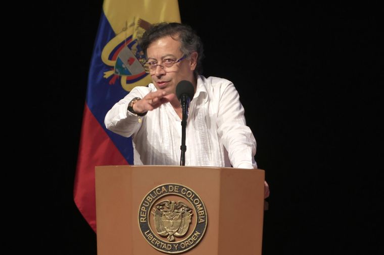 Gustavo Petro, presidente de Colombia Foto: EFE