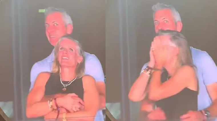 El caso viral que tuvo lugar en un concierto de Coldplay. El caso viral que tuvo lugar en un concierto de Coldplay. 