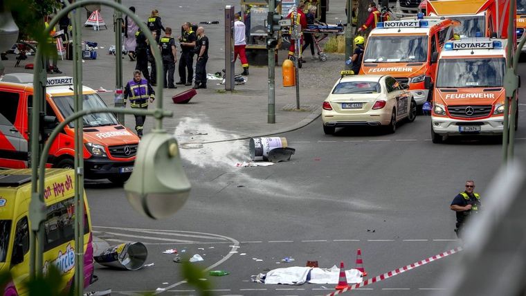 El atropello en Berlín dejó una víctima. Foto: ElDiario.