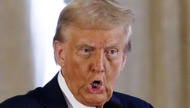 Trump ahora va por la revocación de esa condena jurídica. Foto: DPA