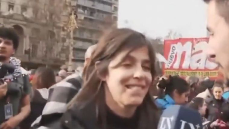 La palabra de la artista que tiene un hijo con TEA. Foto: captura pantalla LN+.