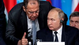 Sergei Lavrov y Vladimir Putin, de Rusia, llevarán sus puntos ante Estados Unidos. Foto Efe