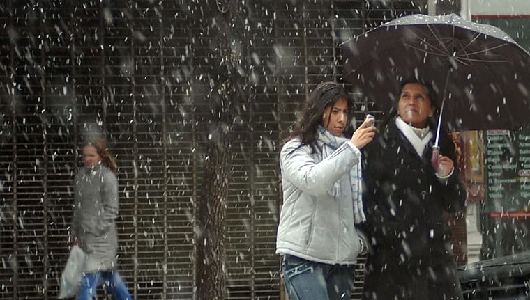 El Servicio Meteorológico Nacional activó el alerta amarilla para ciertos sectores del país Foto: NA