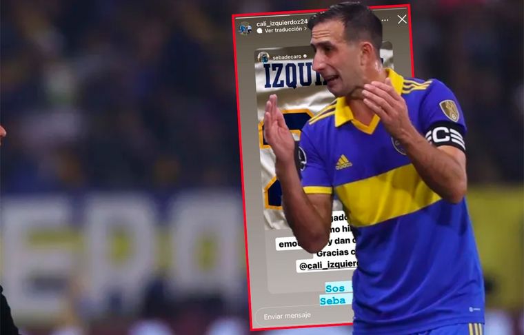 El posteo del Cali Izquierdoz, agradeciéndole a un conocido hincha xeneize por un mensaje con olor a despedida.