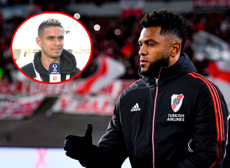 Borré elogió a Borja, de comienzo irregular en River.
