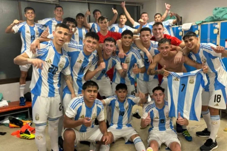 La Selección argentina Sub 20 del ascenso visitará nuestra provincia. Foto: AFA