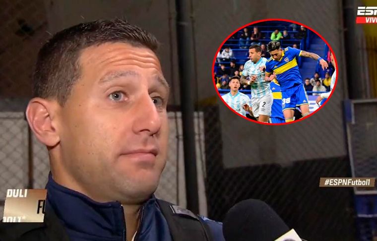 Bruno Bianchi acusó a Boca de hacer tiempo después de que les diera vuelta el partido.