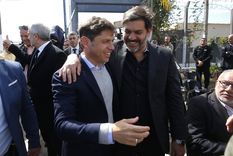 Axel Kicillof junto a su mano derecha, Carlos Bianco Foto: Foto: X de Axel Kicillof @KicillofOK