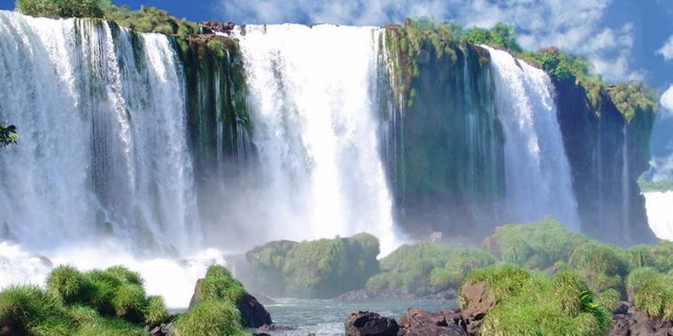 ¿Adivinás dónde están estas cataratas, además de los top 10? Foto: web