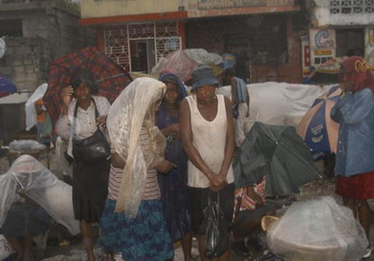 Las lluvias se  incrementaron debido a la llegada del huracán Gustav. Foto: EFE