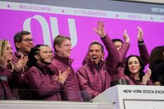Foto: GETTY IMAGES. Nubank se estrenó este jueves en la bolsa de Nueva York.