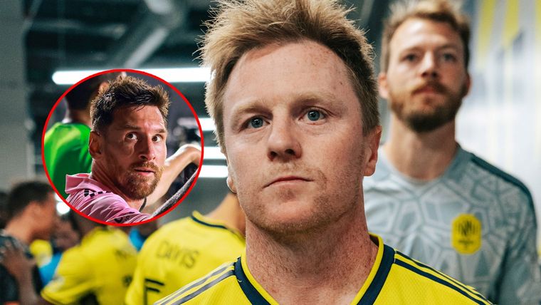 McCarty, del Nashville, advirtió a Messi y su Inter Miami antes de la final de la Leagues Cup Foto: Nashville SC