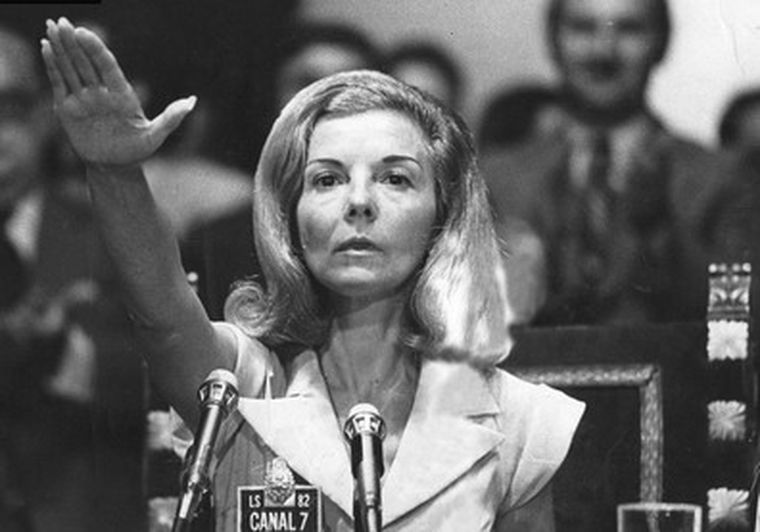 María Estela Martínez de Perón fue condenada por el golpe de estado de 1976.