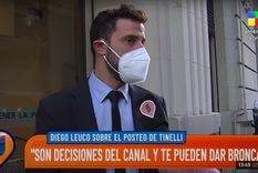 tras su furioso mensaje, diego leuco salio al cruce de marcelo tinelli