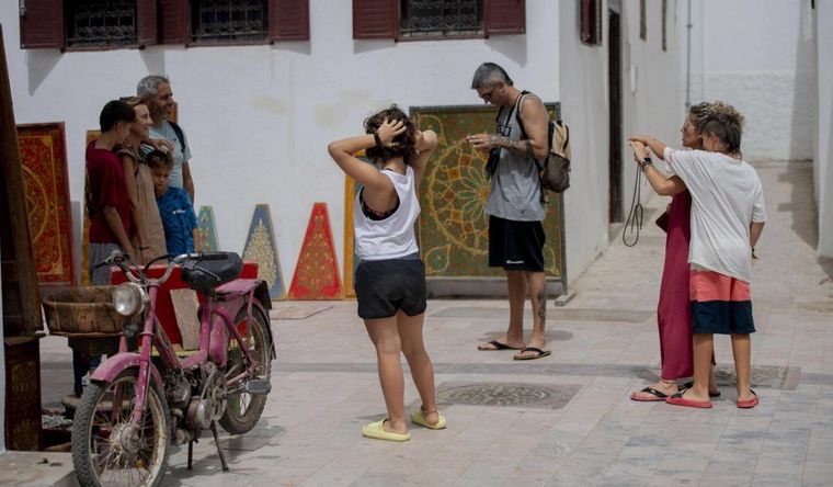 Marruecos en estado de alerta por el calor. Foto: Efe.