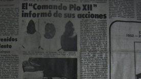 El Comando Moralizador Pío XII operó en Mendoza por lo menos un año antes del Golpe del 76. El Comando Moralizador Pío XII operó en Mendoza por lo menos un año antes del Golpe del 76.