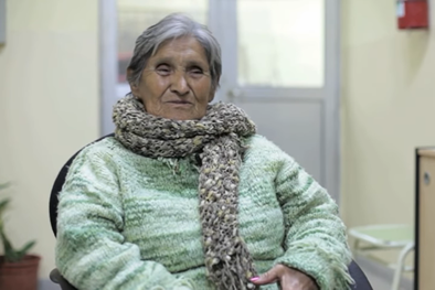 MDZol | Olga Esther Reriz, de 89 años. Foto: Fe y Alegría.