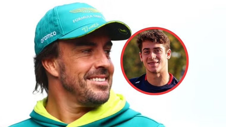 Alonso se mostró feliz por la llegada de uno de sus pupilos a la F1. Foto: Especial