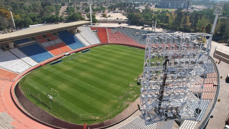 Godoy Cruz podría dejar el Malvinas Argentinas para el duelo inaugural. Foto: Gobierno de Mendoza