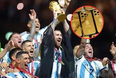 Messi se puso la 10 y le regaló un lujoso celular a cada integrante de la Selección argentina.