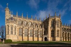 La capilla en memoria del rey Jorge VI, en la capilla de San Jorge, será el destino final de Isabel II. Foto: GETTY IMAGES