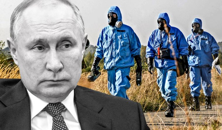 Tanto Putin, como Zelenski han recibido denuncias por uso de armas químicas. Foto: Nikkei.