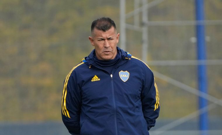 Almirón cambió el horario del entrenamiento de Boca a la tarde del miércoles Foto: @BocaJRSOficial