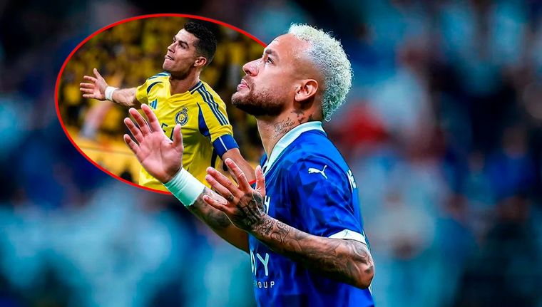 Neymar revalidó las opiniones de CR7 sobre la Ligue 1. Foto: @neymarjr y @cristiano