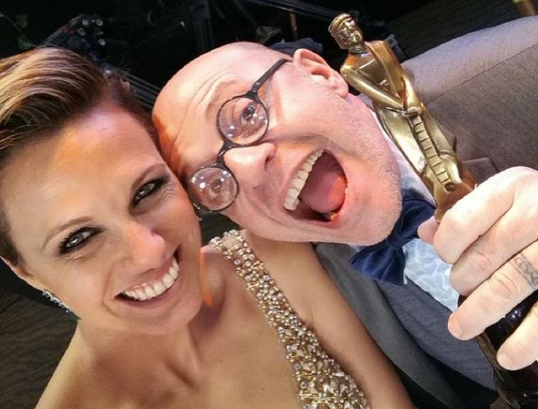 Denise Dumas y Campi Foto: Instagram