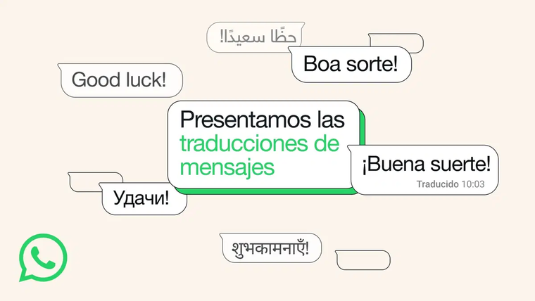 Actualización con limitaciones: Whatsapp añade la traducción de mensajes. Actualización con limitaciones: Whatsapp añade la traducción de mensajes.