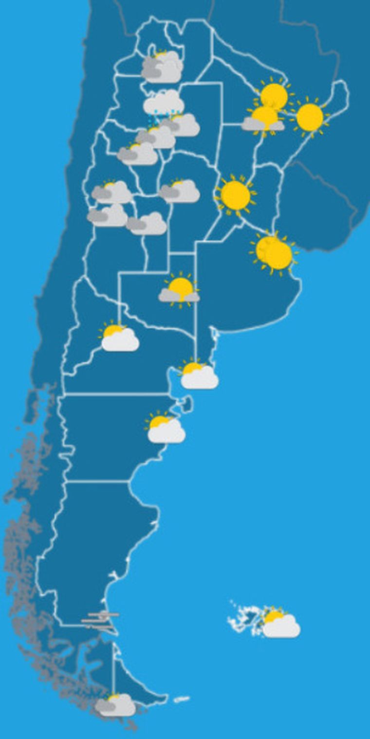 El SMN anunció cómo estará el tiempo para este viernes. El SMN anunció cómo estará el tiempo para este viernes.