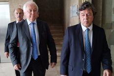 El bróker Héctor Martínez Sosa acudió a los triunales de Comodoro Py para brindar su declaración indagatoria en el marco de la causa Seguros. Foto: NA