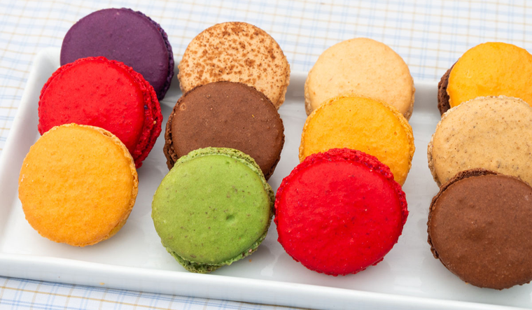 Dulces delicias: macarons en una amplia gama de sabores para complacer a todos Foto: Les Croquants
