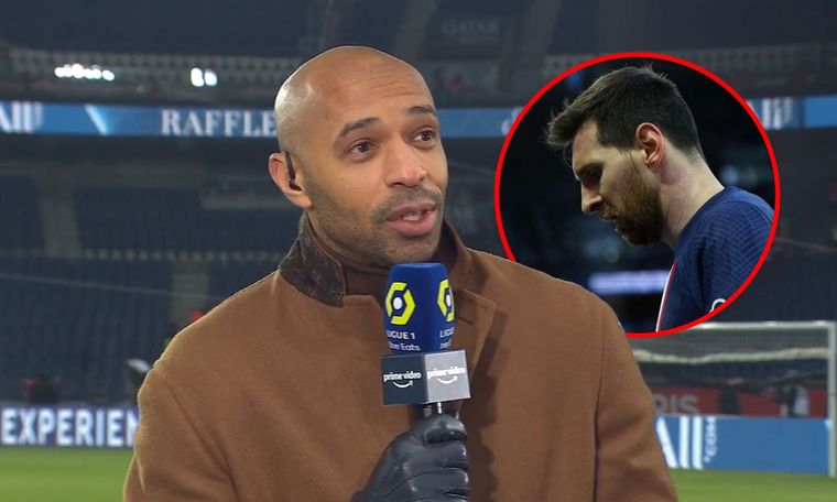 El francés opinó del maltrato a Lionel Messi.