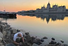 El bajísimo nivel del Danubio permitió sacar a la luz restos y objetos vinculados a soldados alemanes desaparecidos durante la Segunda Guerra Mundial.
