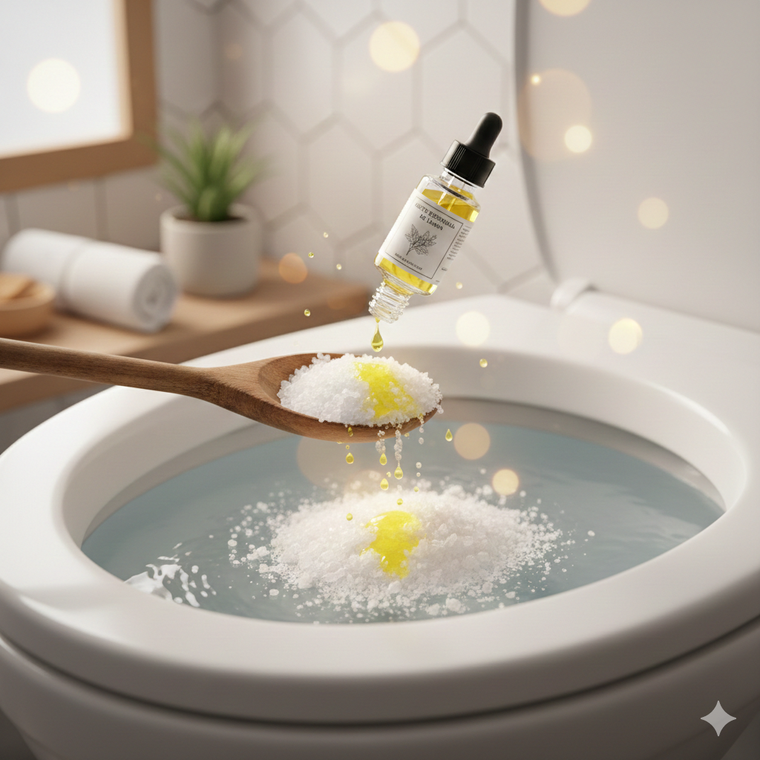 Un truco de limpieza infalible. Fuente. IA Gemini.