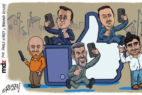 candidatos que brillan en las redes en medio de una realidad opaca