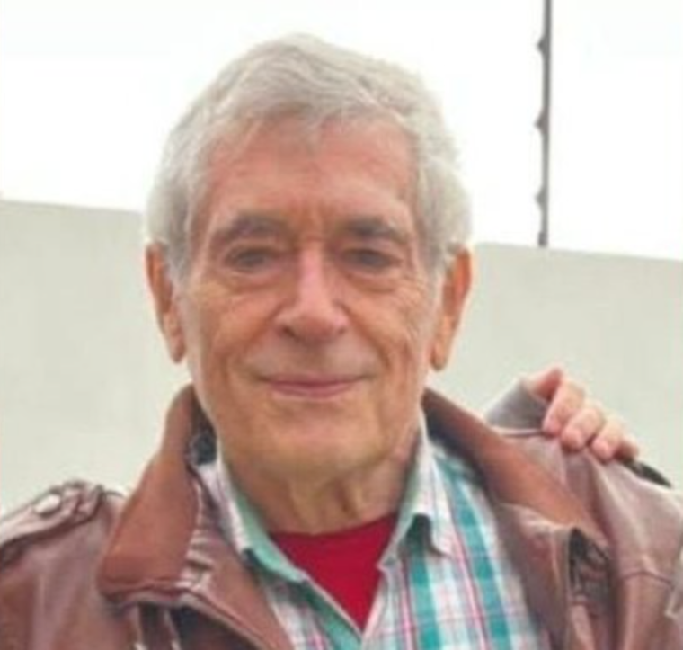 Wenceslao Benoit el guía turístico argentino de 77 años.