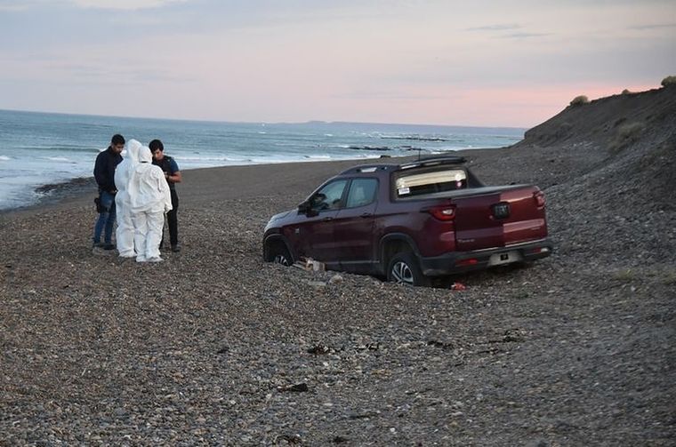 Así hallaron la camioneta Foto: El Patagónico
