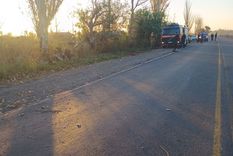 Un hombre murió al perder el control del auto y chocar contra un árbol en Lavalle Foto: Ministerio de Seguridad de Mendoza Un hombre murió al perder el control del auto y chocar contra un árbol en Lavalle Foto: Ministerio de Seguridad de Mendoza