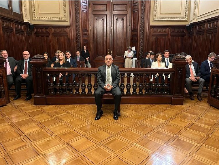 Juez Luis Juez ya es parte del Consejo de la Magistratura después de la polémica con Cristina Kirchner. Crédito: Prensa Foto: Prensa