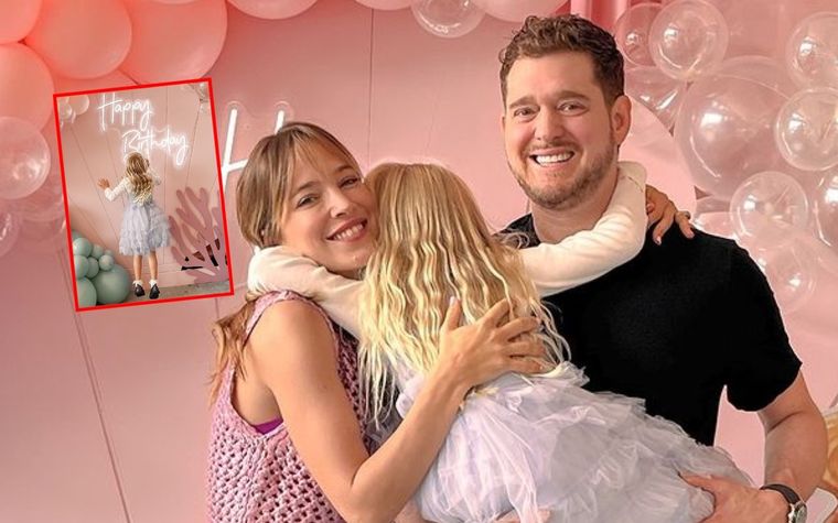 Luisana Lopilato festejó un mes antes el cumpleaños de su hija Vida. Foto: Instagram Luisana Lopilato