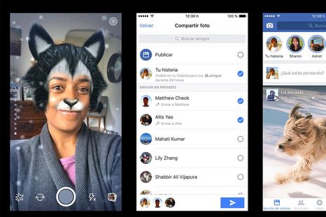 Facebook Stories, disponibles en Argentina