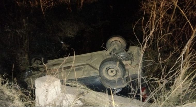 Así quedó uno de los vehículos Foto: Ministerio de Seguridad